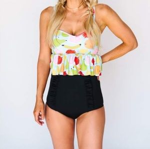 NWT Kortni Jeane Extended High Waisted Bottoms